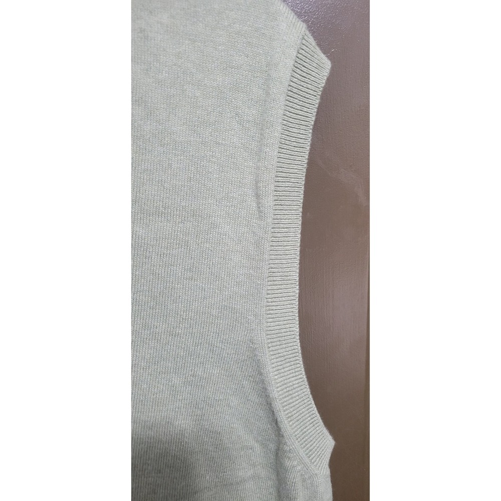 Eddie Bauer Mens LT Large Tall V-Neck Sweater Vest Golf Casual Lightweight - Picture 7 of 8